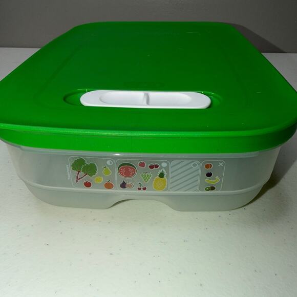 Tupperware Fridgesmart 1.8 L Fruit Vegetable Storage Container 7291B - Picture 3 of 8